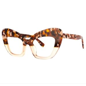 Zuzanna Chic Tortoise Shell Cat-eye Eyeglass Frames